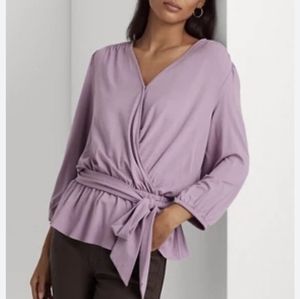 Ralph Lauren Jersey blouse.